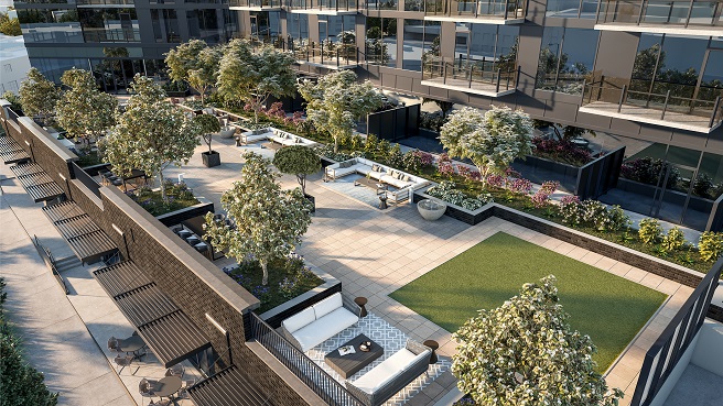 Anderson Design Creates Urban Streetscape for Seven88 West