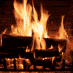 roaring fire in a grate - fireplace safety tips