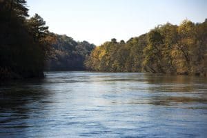 Chattahooochee River in Roswell GA