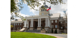 historic courthouse located in roswell, GA
