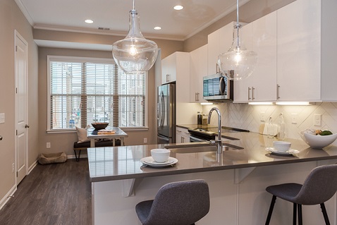 Buckhead townhomes at Broadview Place