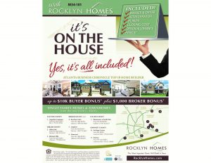 Rocklyn Homes Wins Gold OBIE for Best Flyer/Mailer