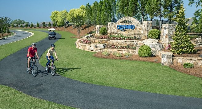 Cresswind Peachtree City Wins Gold Obie, Landscape Design Peachtree City Ga