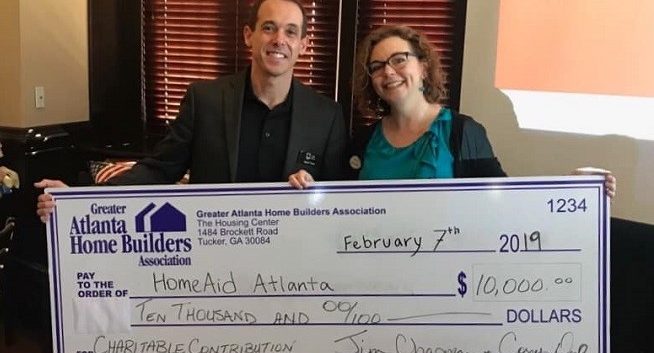 Atlanta SMC donates to HomeAid Atlanta