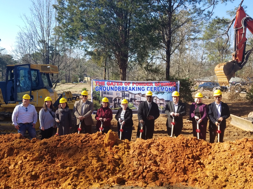 Groundbreaking in Powder Springs