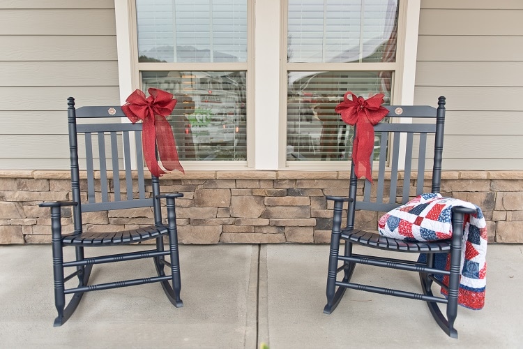 Rocking Chairs on Front Porch