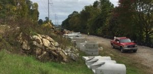 Construction on Atlanta BeltLine