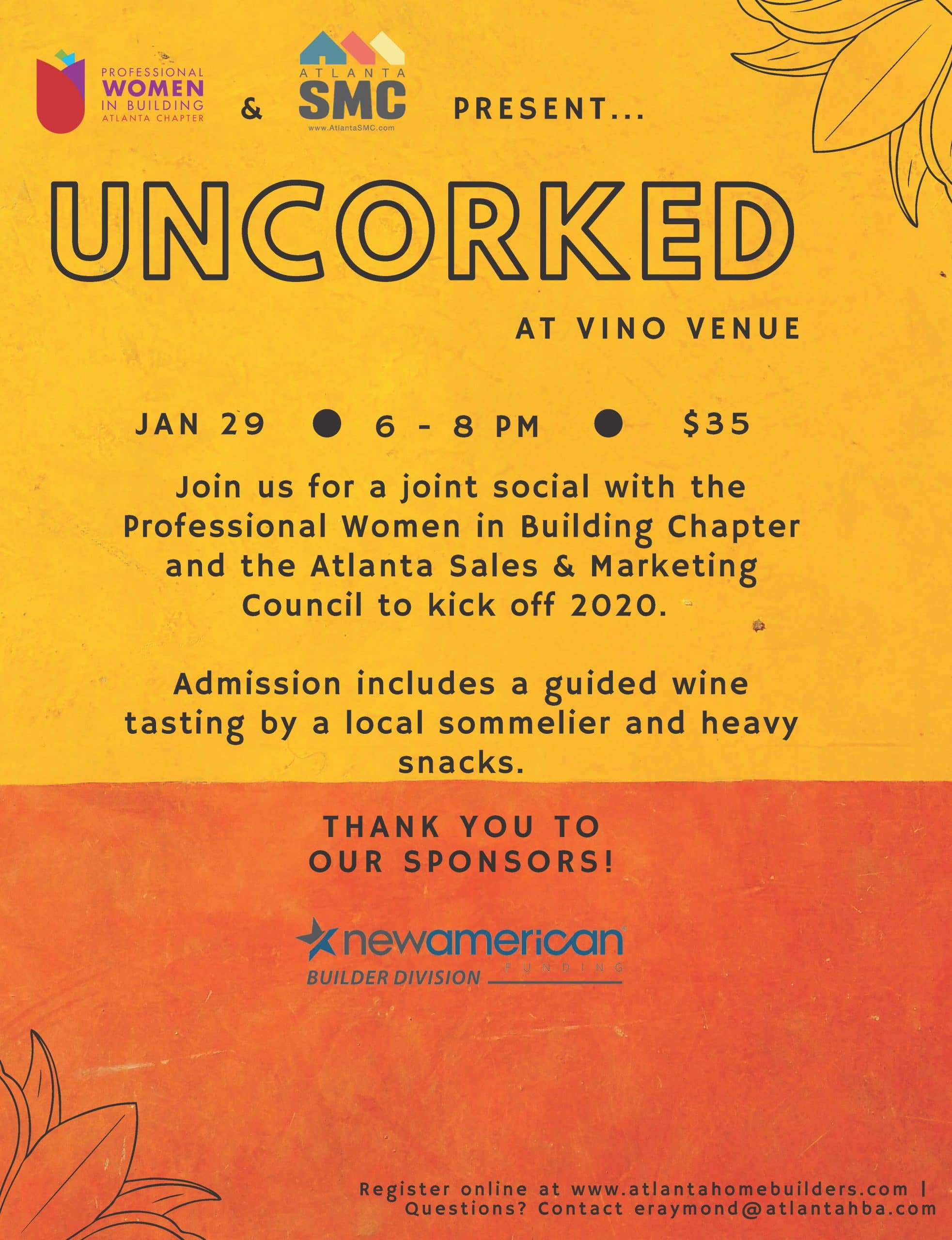 Tickets Selling Fast for Uncorked at Vino Venue Joint SMC/PWB Social