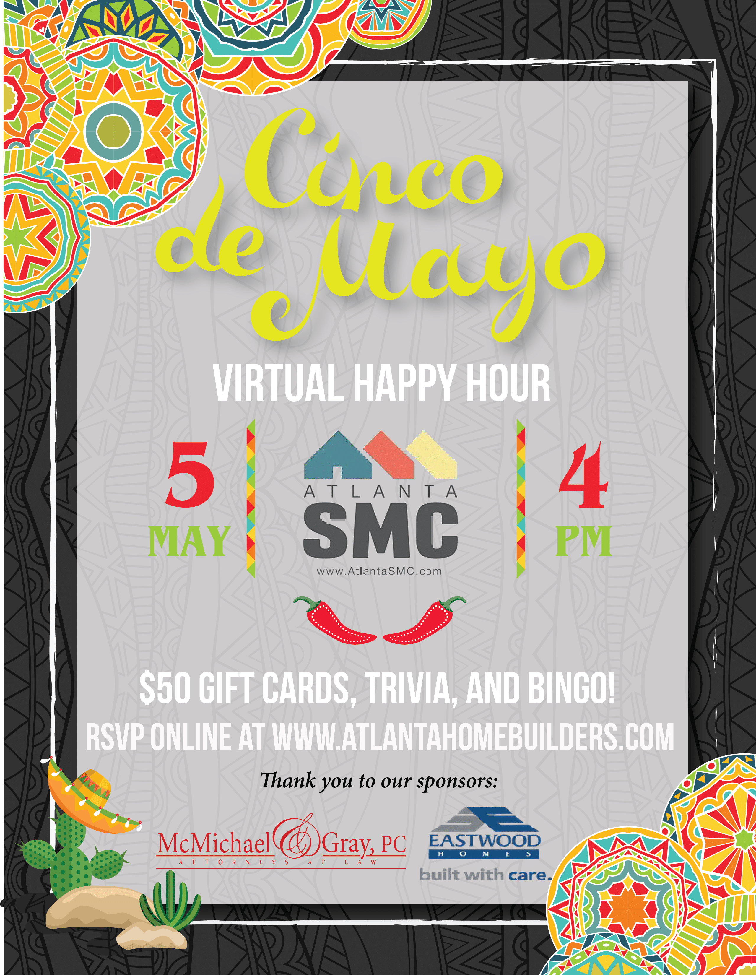 Join Atlanta SMC for Cinco de Mayo Virtual Happy Hour