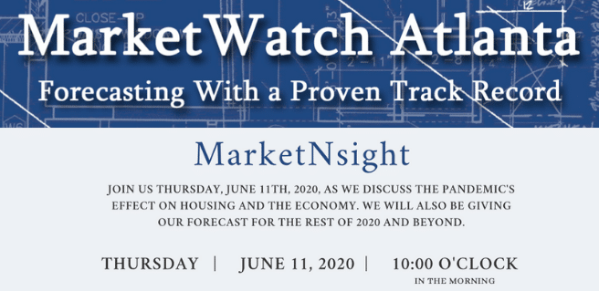 Join MarketNsight at First-Ever Virtual MarketWatch Atlanta
