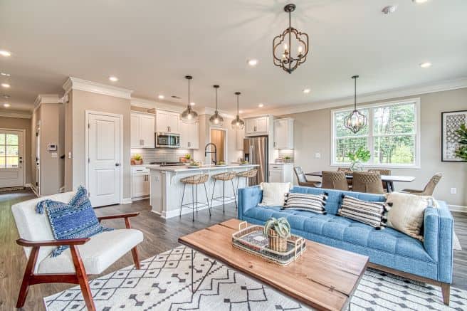 Edgemoore at Milford Decorated Model Homes in Cobb County