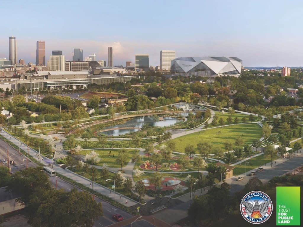 Cook Park Rendering with The Trust for Public Land