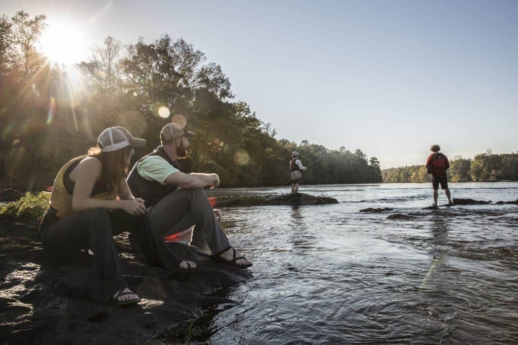 Chattahoochee Blueway near Columbus, Georgia.