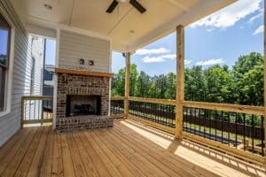 Echols Enclave Outdoor Living Area