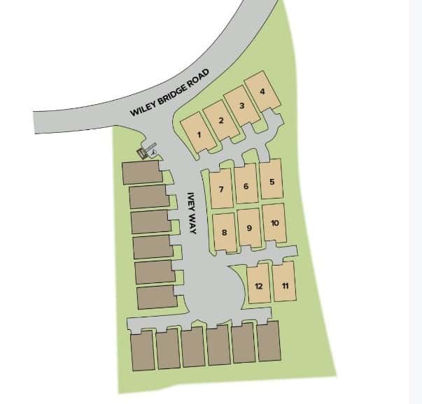 Enclave at Wiley Map