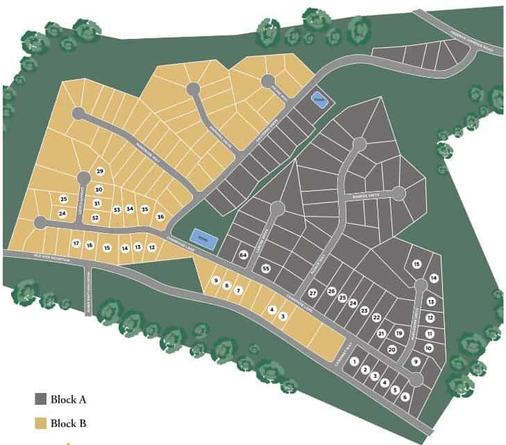 Springs of Chateau Community Map