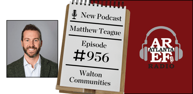 Matthew Teague with Walton Communities