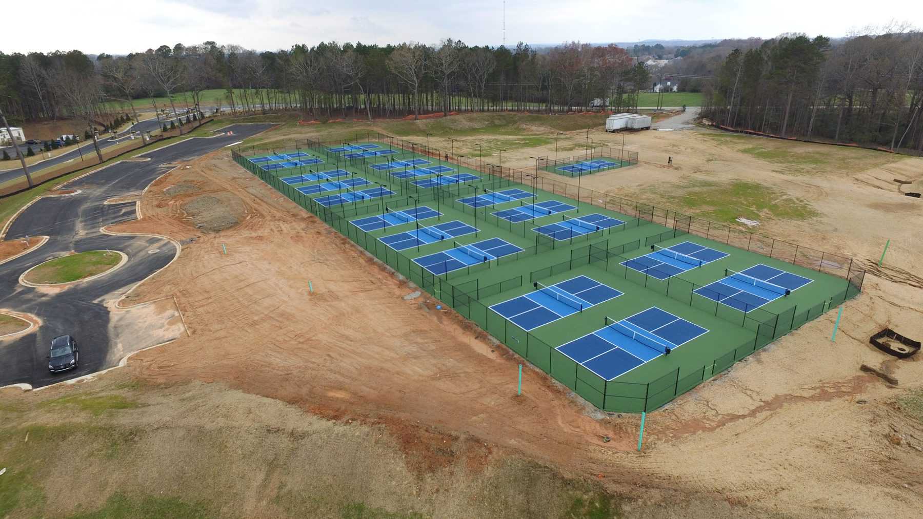 First Phase of Pickleball Center at Cresswind Georgia at Twin Lakes Nears Completion