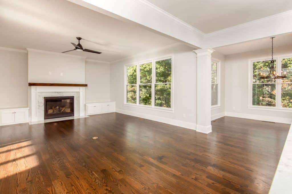 Custom home on Lake Lanier Family Room