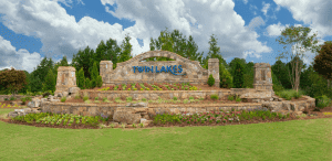 Twin Lakes in Hoschton Community Entrance