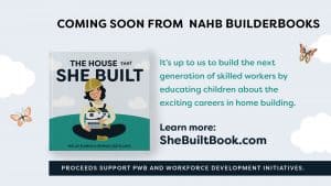 House That She Built Book promo