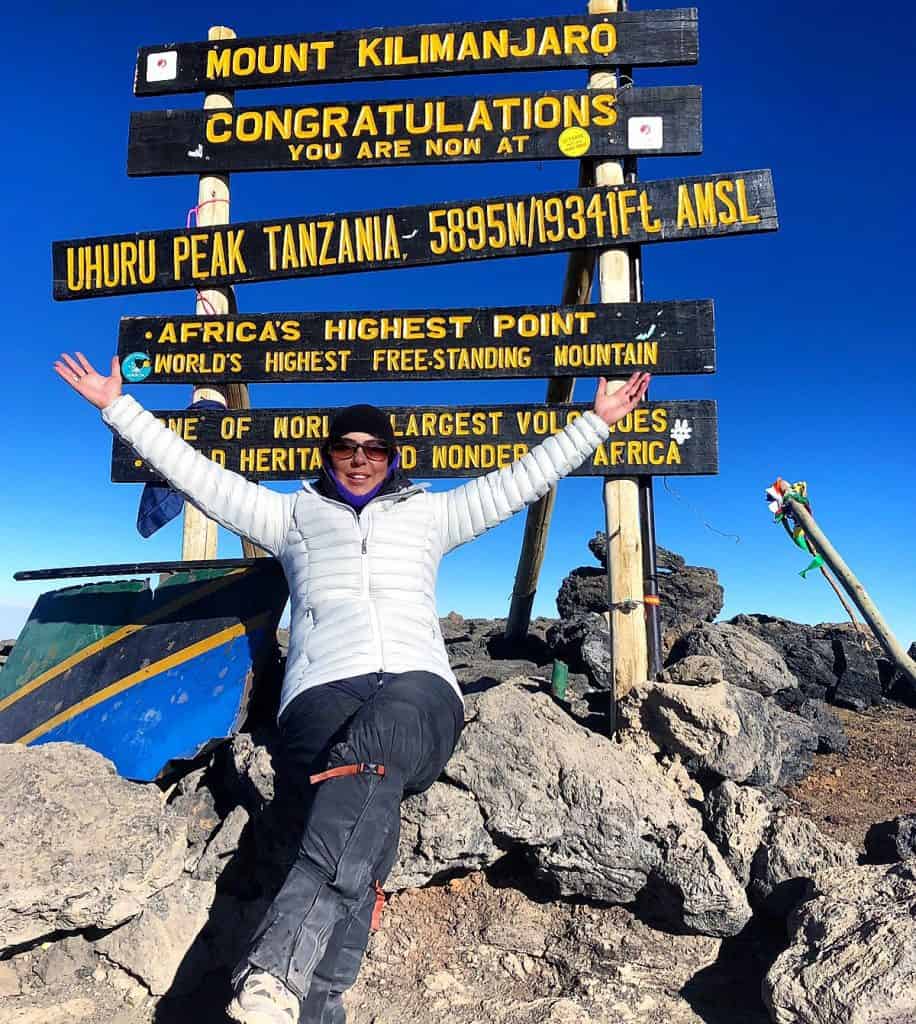 Lisa Simmons on Mount Kilimanjaro Summit to benefit BlazeSports