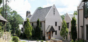 Photo of a farmhouse in the sustainable and serene community of Serenbe.