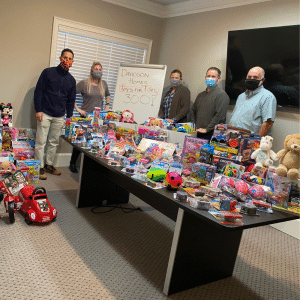 Davidson Homes supports Toys for Tots