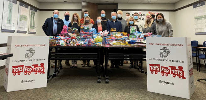 Davidson Homes supports Toys for Tots 2021