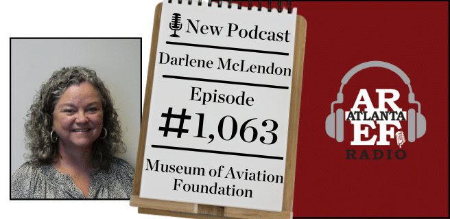 Darlene McLendon with the Museum of Aviation Foundation on Radio