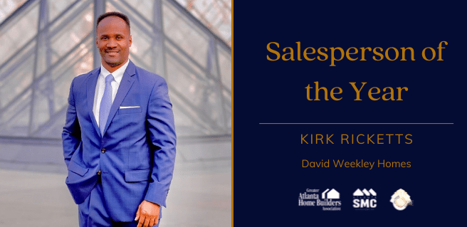 Kirk Ricketts Wins Salesperson of the Year