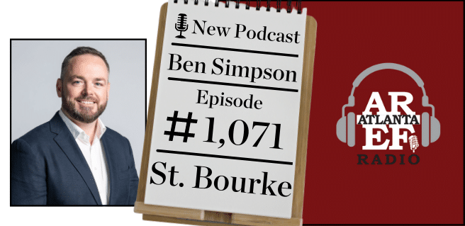 Ben Simpson with St. Bourke on Radio