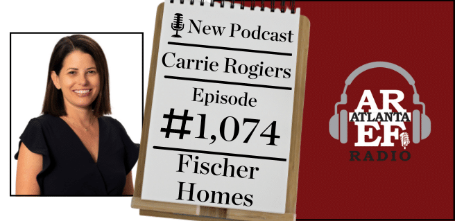 Carrie Rogiers with Fischer Homes on Radio