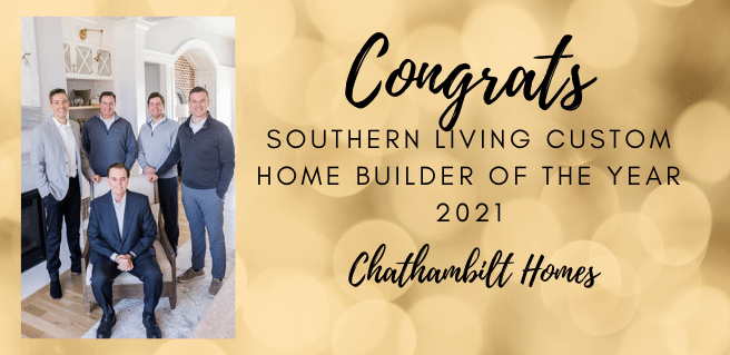 Group shot of Chathambilt team Southern Living Home Builder 2021