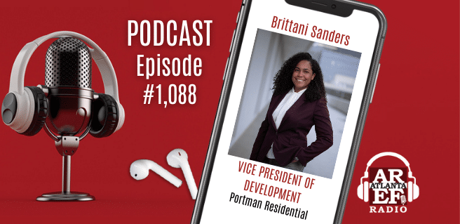 Brittani Sanders with Portman Residential on Radio