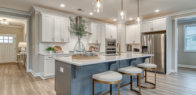 Traton Homes Tapp Farm Kitchen for fall incentives