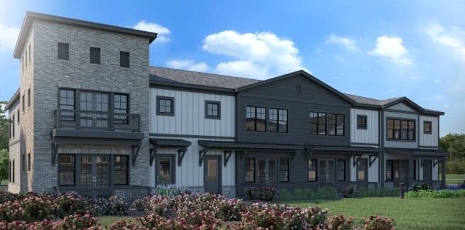Serenity townhome rendering