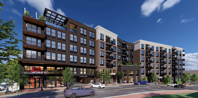 LUMEN Chamblee, a new mixed-use development from Atlanta-based developers Atlantic Residential and Stein Investment Group
