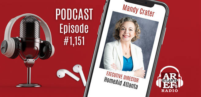 Mandy Crater with HomeAid Atlanta talks about the Essentials Drive