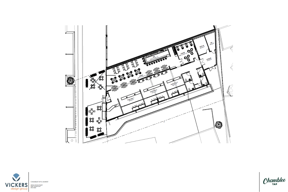 Chamblee Tap & Market floorplan