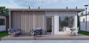 Alexis Luxury Living shipping container home exterior