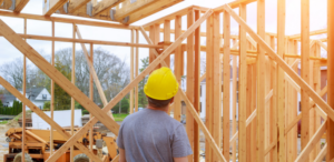 home under construction - Buffet bets on U.S. Housing