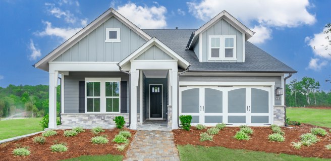 New model home in Crescent Pointe at Great Sky - Canton New Homes by David Weekley Homes