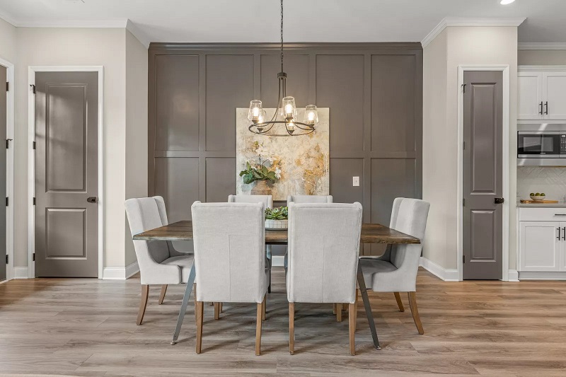 Dining Room in Serenity Townhome by Artisan Built Communities