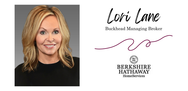 Lori Lane - Buckhead Managing Broker for Berkshire Hathaway Georgia Properties