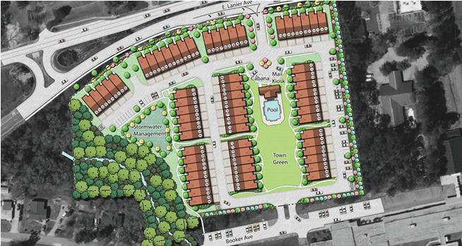 Parkland Communities Gains Zoning Approval for 124 BTR Townhomes in Fayetteville