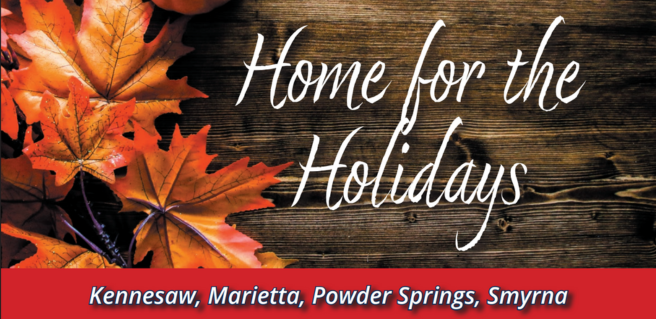 Traton Homes November Promotional Home for the Holidays Graphic