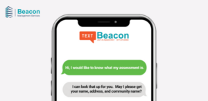 Beacon Management Services Text Beacon Promo Graphic