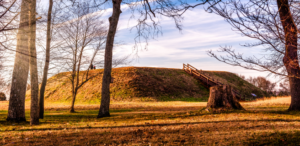 Etowah Indian Mounds in Cartersville, Georgia
