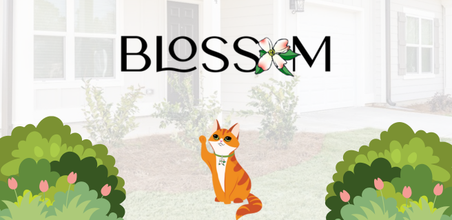 Ranch Cottages for Rent Blossom feline pet mascot